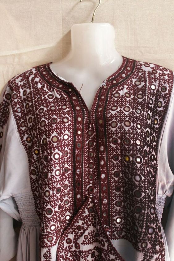 Each Balochi dress is one of a kind