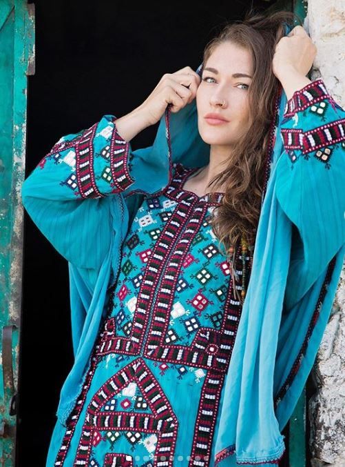 Each Balochi dress is one of a kind