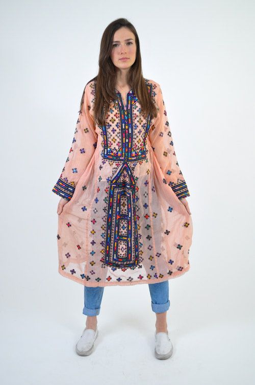 Each Balochi dress is one of a kind