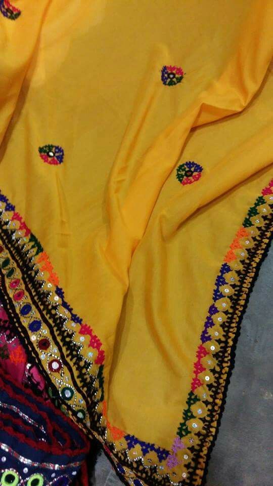 Each Balochi dress is one of a kind