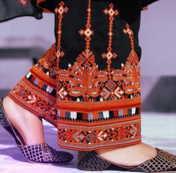 Each Balochi dress is one of a kind