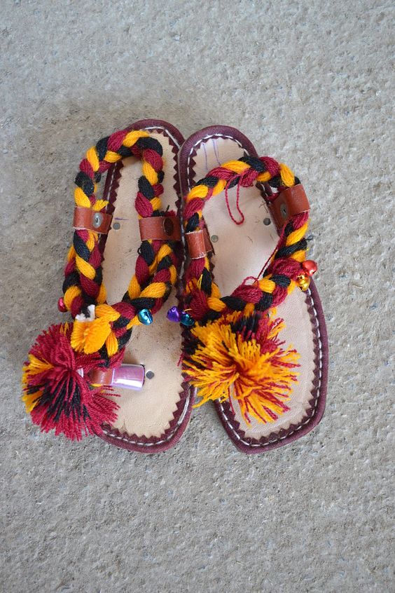 Each Balochi shoes is one of a kind