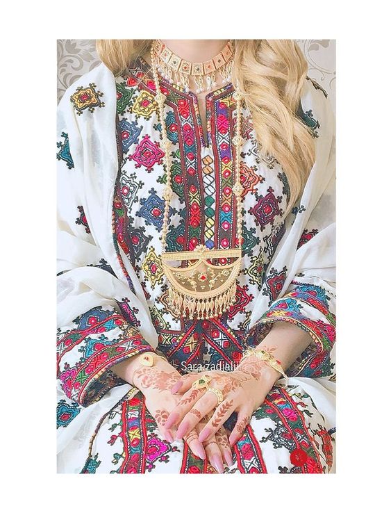 Each Balochi dress is one of a kind