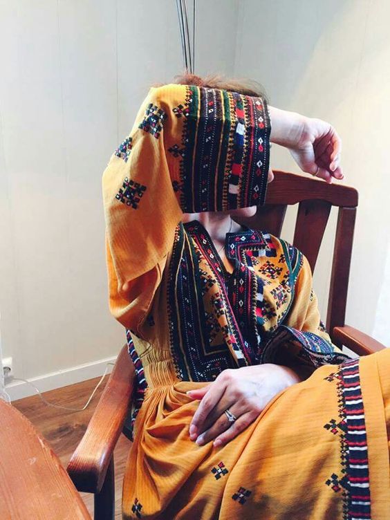 Each Balochi dress is one of a kind