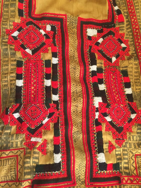 Each Balochi dress is one of a kind