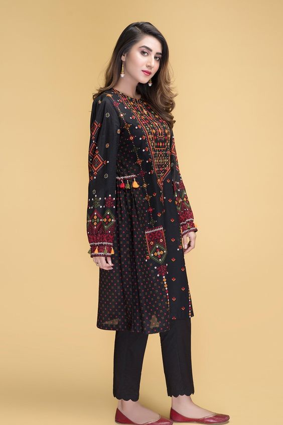 Each Balochi dress is one of a kind