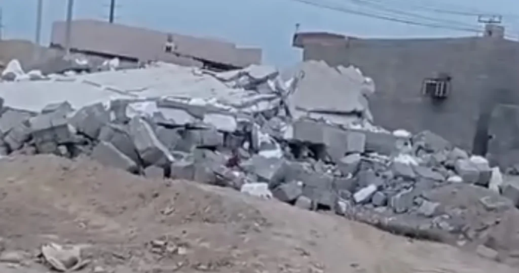 Nighttime State Forces Demolish Six Homes in Chabahar’s Kamb Village