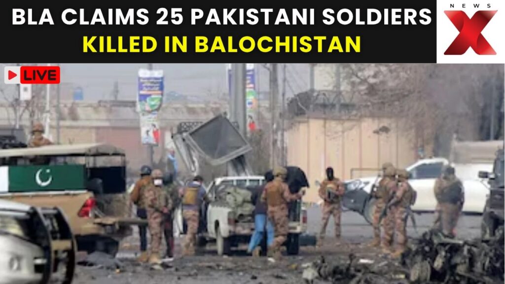 Balochistan Attack LIVE : BLA Claims 25 Pakistani Soldiers Killed In Ziarat Cross Attack